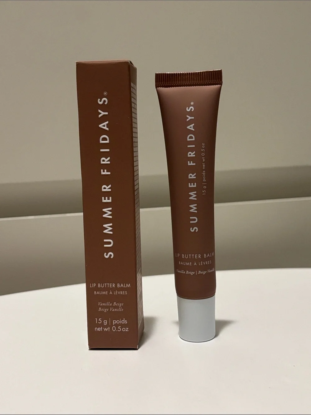 SUMMER FRIDAYS Lip Butter Balm Treatment in Vanilla Beige